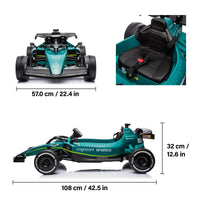 
              New 2024 F1 Aston Martin 24v ride on car
            