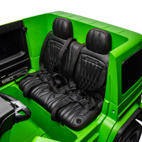 MERCEDES G WAGON G63 XXL 48V 4WD 2 SEATER RIDE ON CAR -  Matte Green