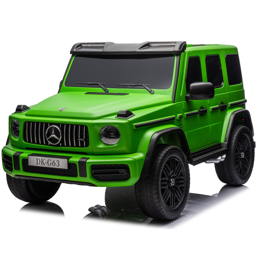 MERCEDES G WAGON G63 XXL 48V 4WD 2 SEATER RIDE ON CAR -  Matte Green