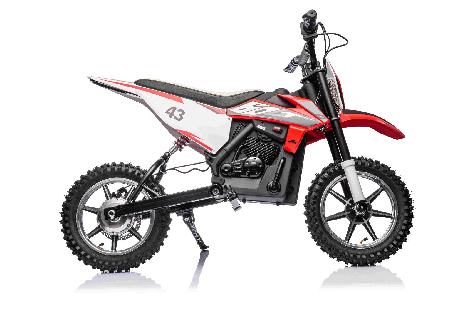 Black electric dirt bike best sale