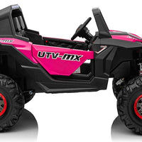 New UTV MX 603 Mp4 kids ride on buggy -  Pink