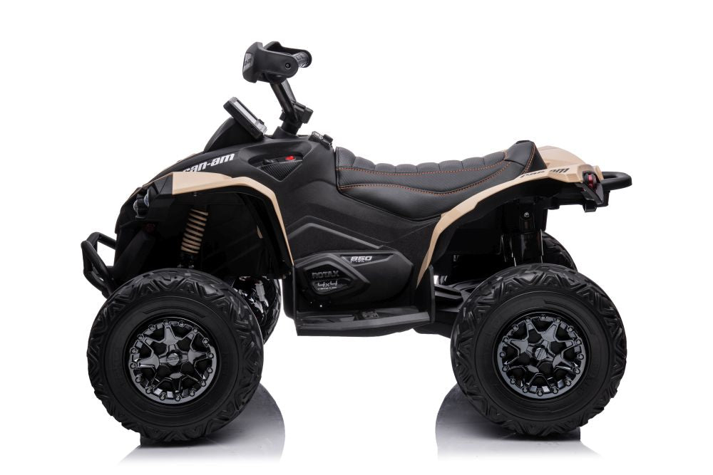 24v Can Am 4WD Kids ride on Quad bike Khaki