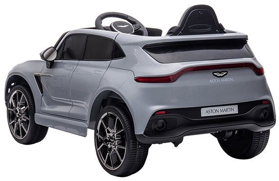 Aston Martin DBX 12v Kids ride on car Grey