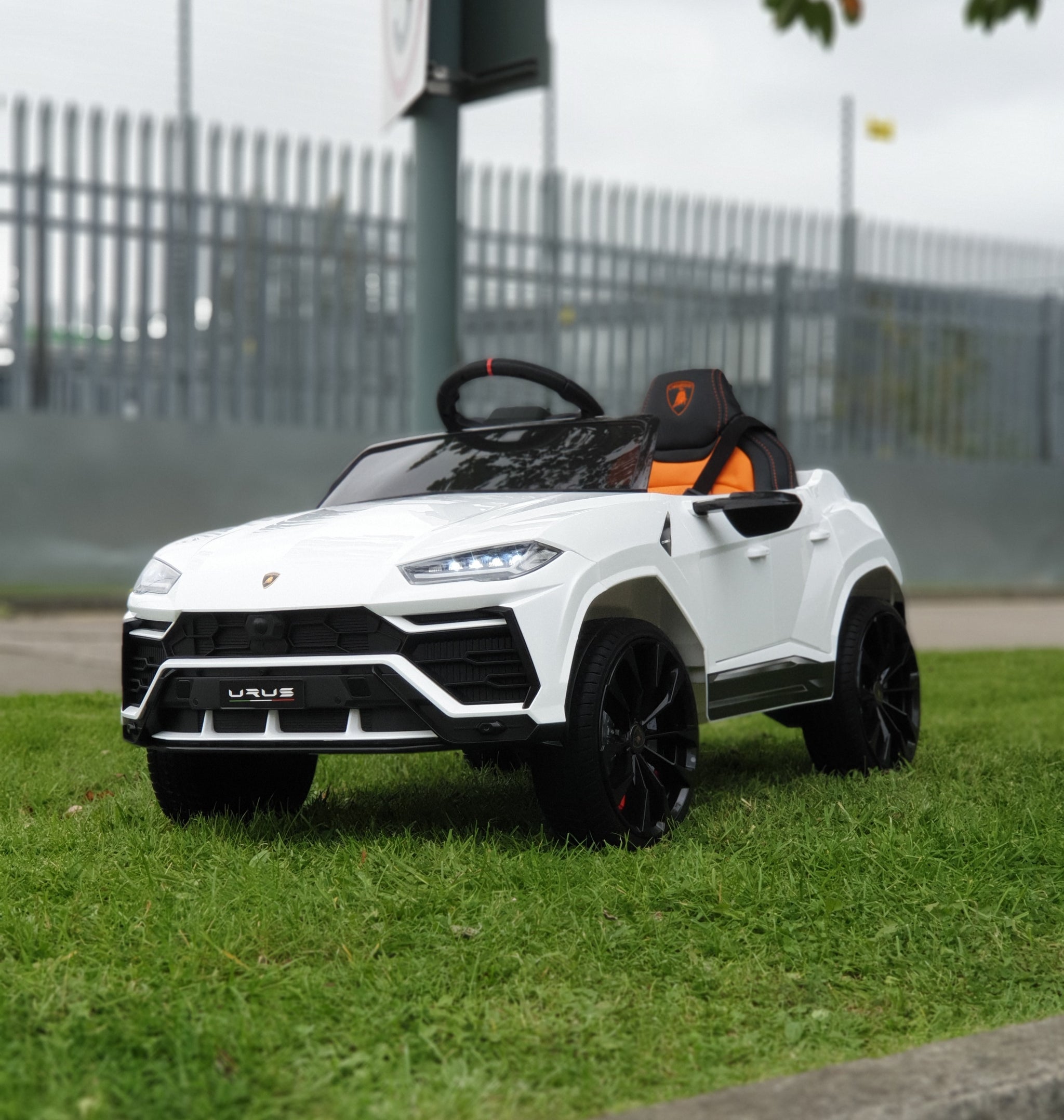 KidZone 12v Lamborghini Urus Ride-On Car shops