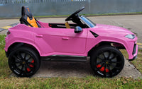 
              Licensed 12v Lamborghini Urus Kids Ride on Car - Pink
            