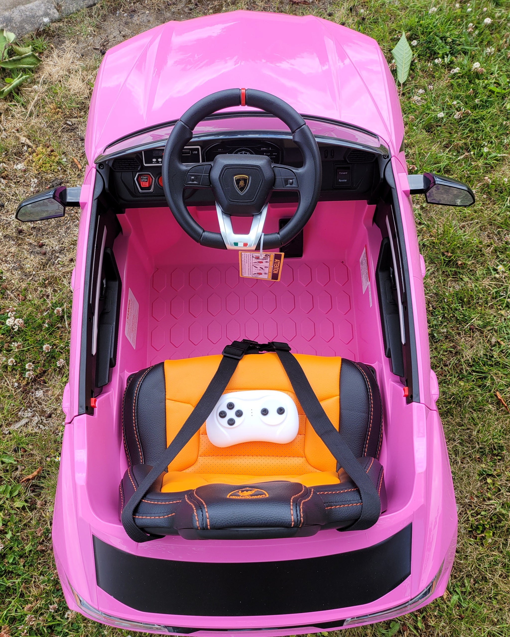 Licensed 12v Lamborghini Urus Kids Ride on Car Pink